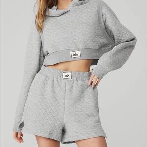 ALO Yoga Quilted Arena Boxing Short